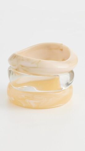 LUV AJ Women's The Formentera Bangle Set in Saudi Arabia
