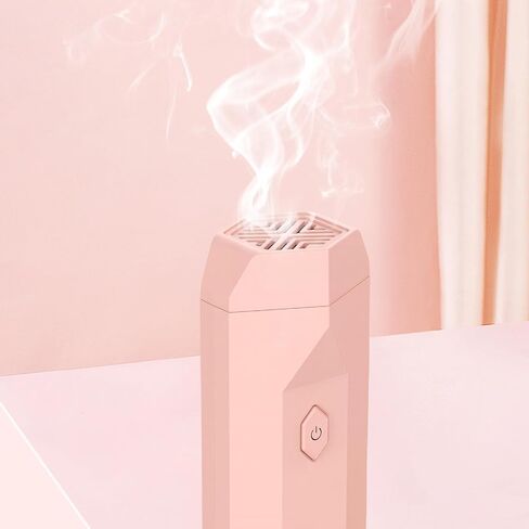 Electric Incense Burner,Portable USB Rechargeable Arabic Incense Diffuser,Handheld Muslim Ramadan Festival Incense Burner，Suitable for Daily Use and Muslim Ramadan. (Pink) in Saudi Arabia