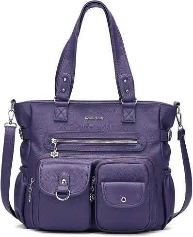 KouLi Buir Large Crossbody Bag for Women, Shoulder Bag Tote Handbag with Adjustable Strap, Leather Hobo Bags for Work Travel in Saudi Arabia