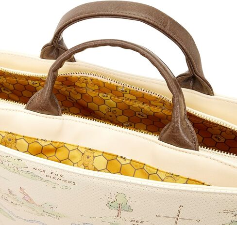 حقيبة حمل خشبية من Loungefly Disney Winnie the Pooh Hundred Acre Wood in Kuwait