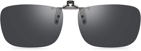 CAXMAN Polarized Clip On Sunglasses Over Prescription Glasses for Men Women UV Protection in Saudi Arabia