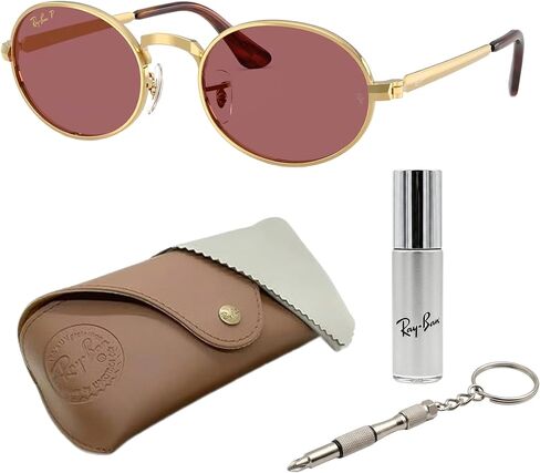 Ray-Ban RB3931 BY A$AP ROCKY METAL Oval Shape Sunglasses with Official RAYBAN Eyewear Kit in Kuwait