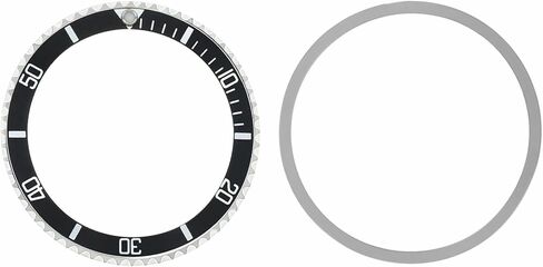 Ewatchparts Watch Bezel Ring & Insert Compatible With Old Rolex Submariner 5508 5512 5513 1680 Black in Kuwait