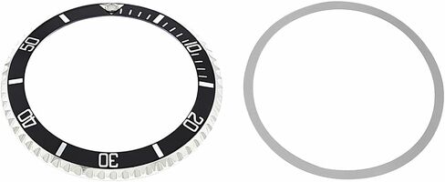 Ewatchparts Watch Bezel Ring & Insert Compatible With Old Rolex Submariner 5508 5512 5513 1680 Black in Kuwait