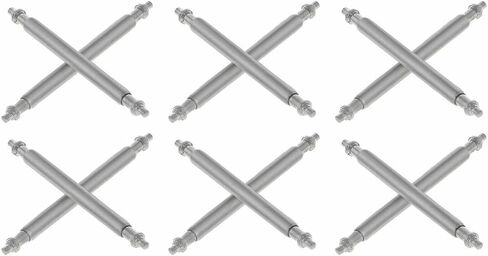 Ewatchparts 12 دبوس شريط زنبركي متوافق مع رولكس دايتونا 11650 116519 116520 16520 16523، 16622 20 مم in Saudi Arabia