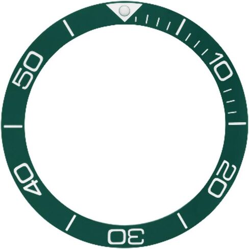 Ewatchparts إطار سيراميك مقاس 42 مم متوافق مع OMEGA SEAMASTER 300 PROFESSIONAL 385 x31.30 أخضر in Kuwait