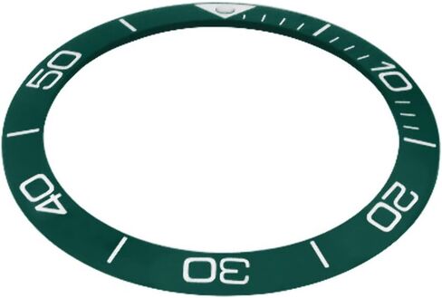 Ewatchparts إطار سيراميك مقاس 42 مم متوافق مع OMEGA SEAMASTER 300 PROFESSIONAL 385 x31.30 أخضر in Kuwait