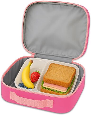 Barbie Backpack with Lunch Box Set - Bundle with 16" Backpack, Lunch Bag, Stickers, Water Bottle, More | Barbie School Bag Set for Girls, Kids in Kuwait
