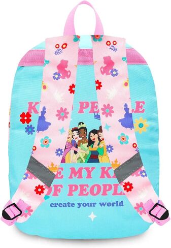 Disney Princess Backpack and Lunch Bag Set - Bundle with 16" Backpack, Lunch Box, Pencil Holder, Water Bottle, Stickers, More | Disney Princess School Bag for Girls, Kids in Kuwait
