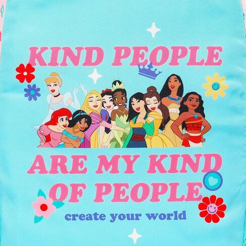 Disney Princess Backpack and Lunch Bag Set - Bundle with 16" Backpack, Lunch Box, Pencil Holder, Water Bottle, Stickers, More | Disney Princess School Bag for Girls, Kids in Kuwait