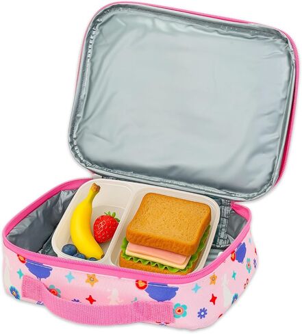 Disney Princess Backpack and Lunch Bag Set - Bundle with 16" Backpack, Lunch Box, Pencil Holder, Water Bottle, Stickers, More | Disney Princess School Bag for Girls, Kids in Kuwait