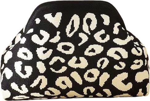 Clutch Purses for Women,2026 Summer Beach Purse for Vacation, Woven Striped Dumpling Bag,Crochet Evening Handbag in Saudi Arabia