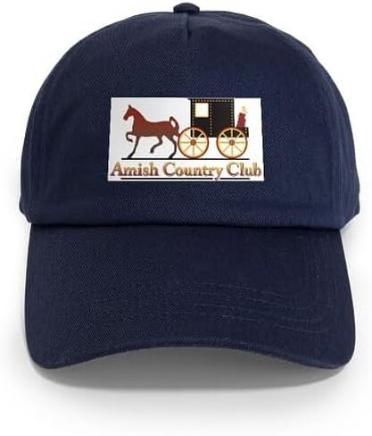 قبعة CafePress Amish Country Club Golf قبعة بيسبول قابلة للتعديل in Kuwait