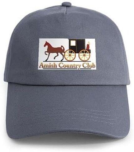 قبعة CafePress Amish Country Club Golf قبعة بيسبول قابلة للتعديل in Kuwait