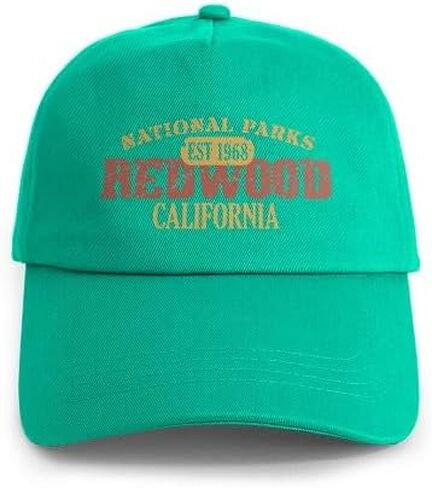 قبعة CafePress Redwood National Park CA قبعة بيسبول قابلة للتعديل in Kuwait