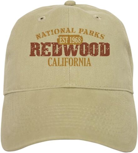 قبعة CafePress Redwood National Park CA قبعة بيسبول قابلة للتعديل in Kuwait