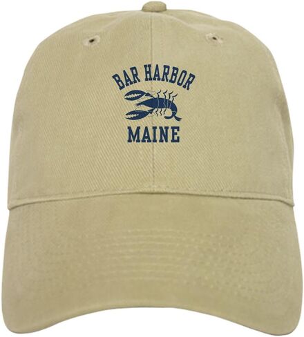قبعة CafePress Bar Harbour Maine قبعة بيسبول فريدة قابلة للتعديل in Kuwait