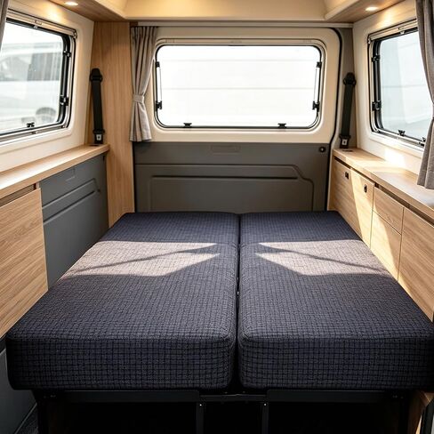 RV Couch Covers 2-Piece Stretchable Backrest and Seat Covers for RV Bad in Saudi Arabia