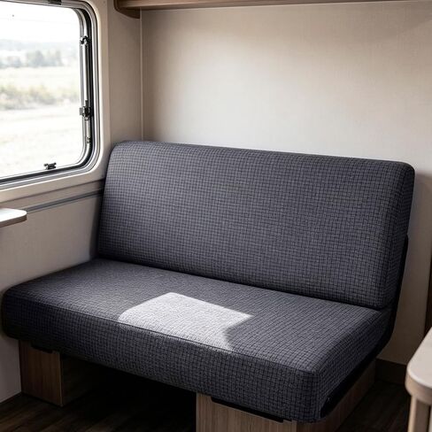 RV Couch Covers 2-Piece Stretchable Backrest and Seat Covers for RV Bad in Saudi Arabia
