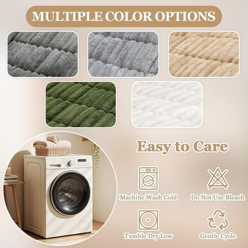 Couch Cover for Dogs Light Gray Fuzzy Non Slip Dog Couch Cover, Washable Plush Sofa Covers for Dogs, Pet Couch Covers for 3 Cushion Couch, Protector for All Sofas.(Light Gray,27.6" x 70.9") in Saudi Arabia