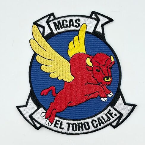 رقعة MCAS El Toro - مُخيطة، مقاس 4.5 بوصة، مطرزة، رقعة تراث طيران المحطة الجوية in Kuwait