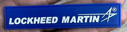 Lockheed Martin® PVC Patch, 4 inches, Glow in the Dark in Kuwait