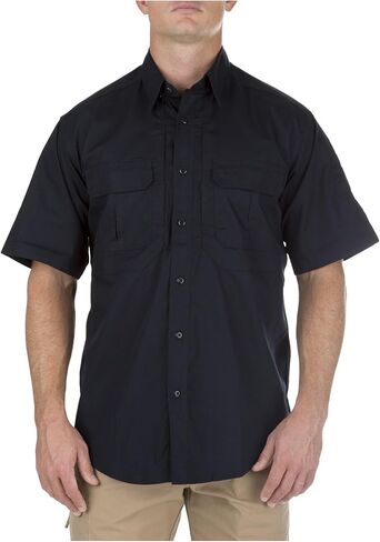 5.11 Tactical Mens Button Down Short Sleeve Shirt with Pockets, Taclite Pro, Style 71175ABR in Kuwait