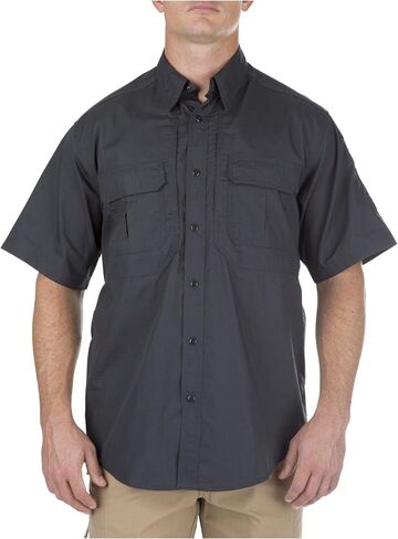 5.11 Tactical Mens Button Down Short Sleeve Shirt with Pockets, Taclite Pro, Style 71175ABR in Kuwait