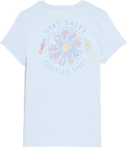 Vineyard Vines Women's Oyster Plate Short-Sleeve Pocket Tee in Kuwait