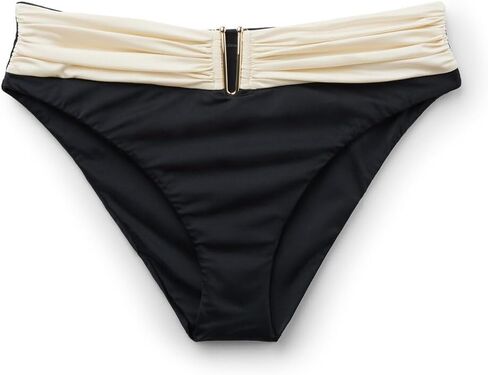 CALZEDONIA Woman's High-Rise Swimsuit Bottom Elegant Bicolor in Kuwait