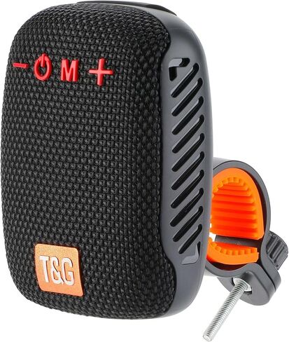 Portable Bluetooth for Bike, IPX5 Waterproof Wireless Traveling Bicycle Speakers, Integrated Design Bicycle Speaker with Loud Sound for Riding, TWS Mini Outdoor Speaker in Kuwait