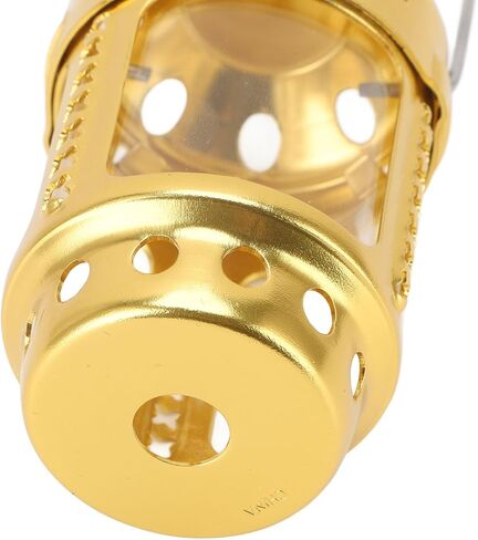 Lightweight Aluminum Alloy Tealight Candle Lantern, Sturdy Retro Hanging Candle Lantern for Camping, Night Fishing, Travelling, Emergency in Kuwait