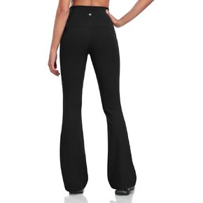HeyNuts Mellow Flare Leggings 29"/30.5"/32.5"/34.5", High Waisted Tummy Control Wide Leg Bootcut Yoga Pants Lounge Soft in Saudi Arabia