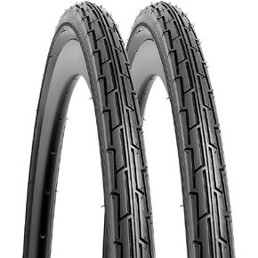 YUNSCM 2-PCS 700C Bike Tires 700x35C/35-622 60TPI and 700C Heavy Duty Bike Tubes Presta Valve with 2 Rim Strips Compatible with 700x33C 700x35C 700x36C 700x37C Bike Bicycle Tires and Tubes (Y-585) in Saudi Arabia