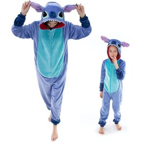 COSUSKET Snug Fit Unisex Adult Onesie Pajamas, Flannel Cosplay Animal One Piece Halloween Costume Sleepwear Homewear in Saudi Arabia