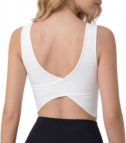 D.DUO Women's Sports Bras Workout Tops with Built in Bras, Comfortable Tank Tops for Yoga, Gym & Active Wear in Saudi Arabia