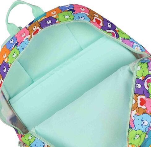 حقيبة ظهر Mad Engine Care Bears من مجموعة الشخصيات الشاملة مقاس 16 بوصة، حقيبة كتب متعددة الأغراض مع أشرطة قابلة للتعديل in Kuwait