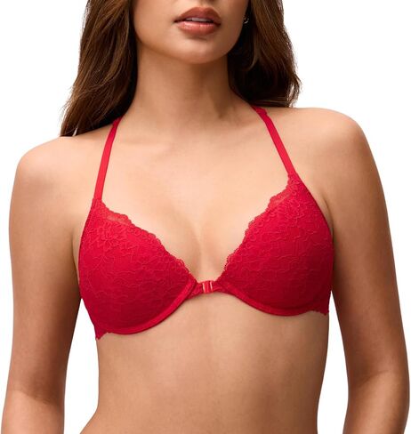 Front Closure Bras for Women Small Breasted Lace Bra Racerback Padded Underwire 32AA-38A in Saudi Arabia