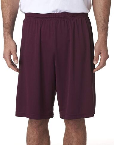 A4 Mens 9 Inseam Cooling Performance Short (N5283) -black -M in Kuwait