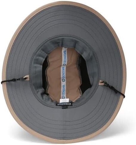 The Old Norse Watership Cooling Sun Protection Bucket Hat (as1, Alpha, s, m, Khaki/Black, SM) in Kuwait