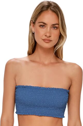 Swim Systems Kali Tube Top Women's Swimsuit Bikini Top (Textured) in Saudi Arabia