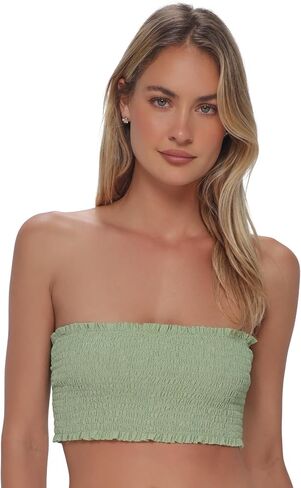 Swim Systems Kali Tube Top Women's Swimsuit Bikini Top (Textured) in Saudi Arabia