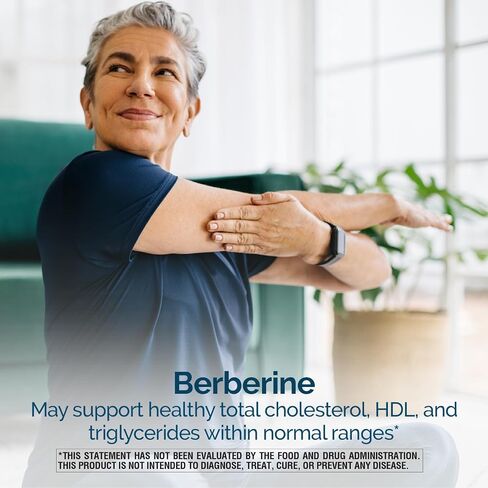 Nature's Wonder Berberine Phytosome 550 mg per 2 Capsules Daily 4X Bioavailable Berberine Supplement for Heart Health and Metabolic Health 60 Capsules, 30 Day Supply in Saudi Arabia