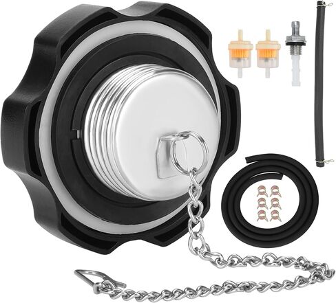 Gas Fuel Tank Cap Compatible with Predator 212 224 196cc 6.5HP Coleman Mini Bike CT200U BT200X CT200U-EX Baja DB30 420cc 301cc GX160 GX340 GX390 Generator Pressure Washer Powersports Parts in Saudi Arabia