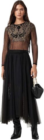 AllSaints Ally Tulle Skirt in Kuwait