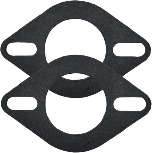 3-Pack High-Temperature Exhaust Donut Gaskets - Fireproof Flange Gaskets with 2 Bolt Holes (Sizes: 2", 2.25" and 2.5") in Kuwait