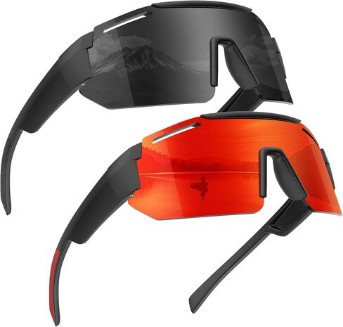 KALIYADI Polarized Youth Baseball Sunglasses: Kids Sunglasses for Boys Girls Sports Cycling Running UV400 Protection Age 6-14 in Kuwait
