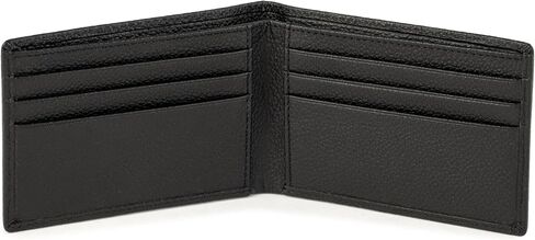 BERLINER BAGS Premium Genuine Leather Wallet for Men Kees, RFID Blocking, Bifold, Front Pocket Slim Wallet, 10 Card Slots, 1 Bills Compartment, Gift Box, Gift for Dad - Black in Kuwait