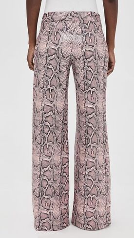 alice + olivia Women's Vegan Python Pants in Kuwait