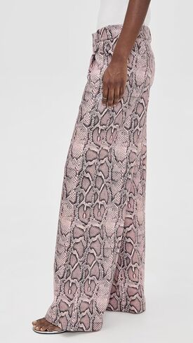 alice + olivia Women's Vegan Python Pants in Kuwait